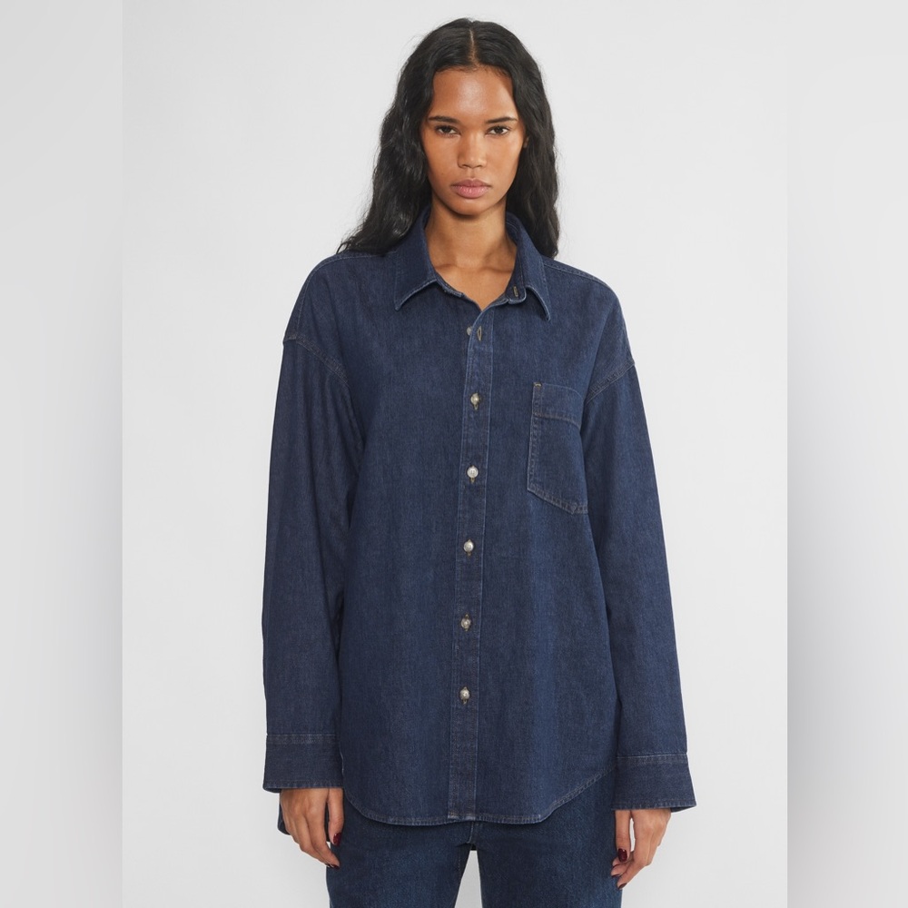 Aritzia Denim Forum 80s Shirt